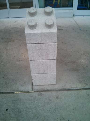 Lego Block Statue