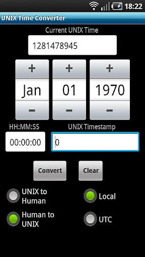 UNIX Time Converter