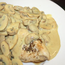 Chicken & Mushrooms With Creamy Dijon Sauce