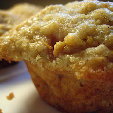 Golden Peach Muffins