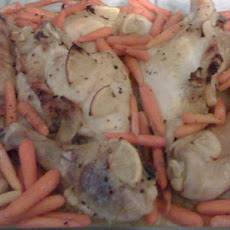 Moroccan-Style Roast Chicken