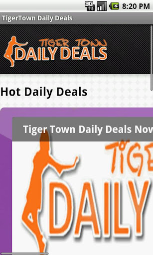 TigerTown Daily Deals