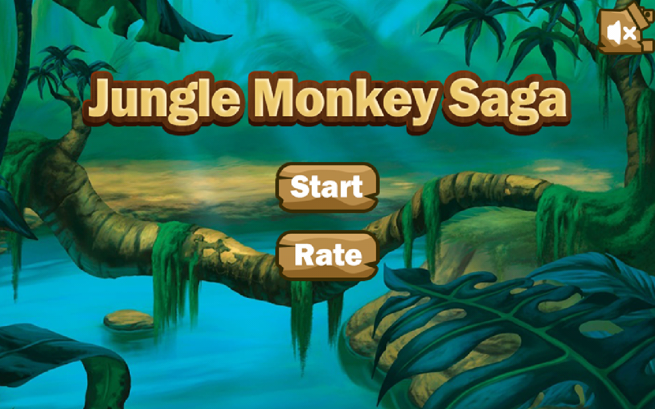 Android application Jungle Monkey Saga screenshort
