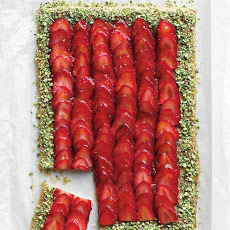 Strawberry-Pistachio Tart