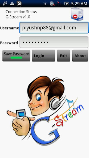 G-StreamPro - Cloud MP3 player