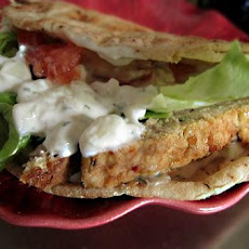 Greek Chicken Meatloaf With Tzatziki Sauce