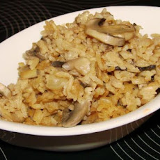 Mushroom and Rice Bake