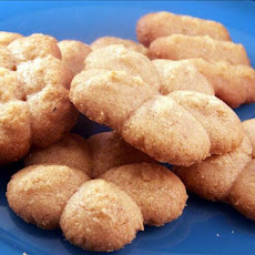 Pressed Peanut Butter Cookies