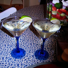 Lime and Elderflower Martini