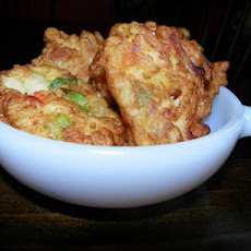 Prawn and Rice Fritters