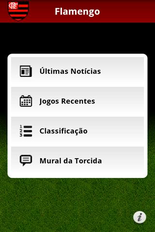 Android application Flamengo Mobile screenshort
