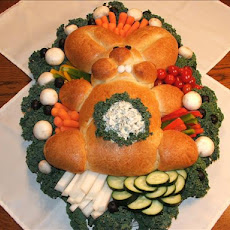 Bunny Bread W/Dip in Tummy!