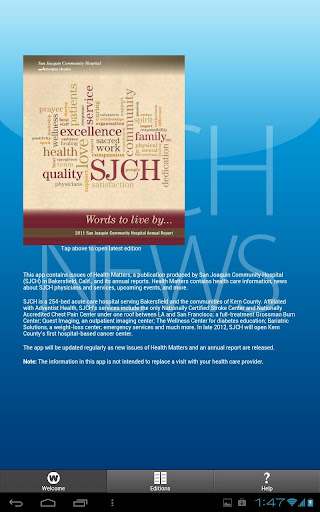 SJCH health news