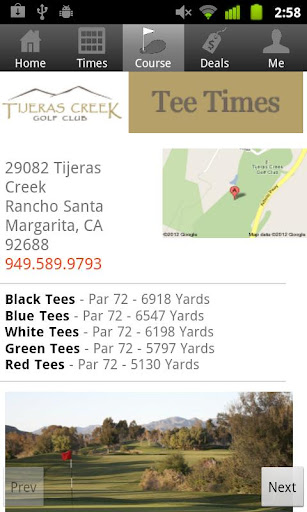 【免費運動App】Tijeras Creek Golf Tee Times-APP點子