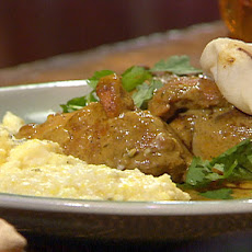 West Indian Curried Chicken Roti
