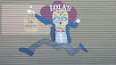 Lola's Taco Skeleton Mural