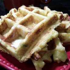 Jalapeno Cornbread Waffles
