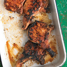 Grilled Pork Chops with Spice Paste