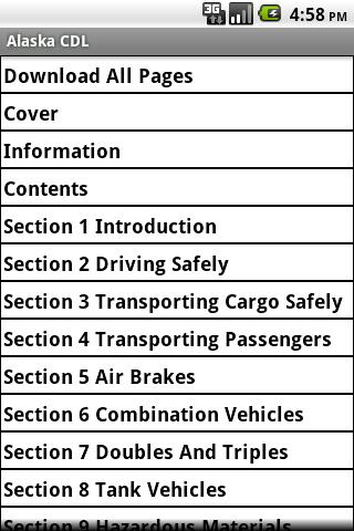 Alaska CDL Handbook