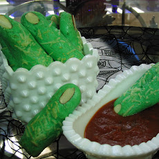 Witch's Hairy Finger Breadsticks