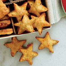 Parmesan-Basil-Cheddar Stars