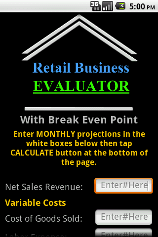 Retail Business Evaluator