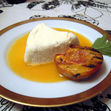 Limoncello Coeur à la Crème with Peach Rosé Sauce (inspired by Sunchowder)