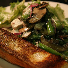 Mushroom and Asparagus Salad