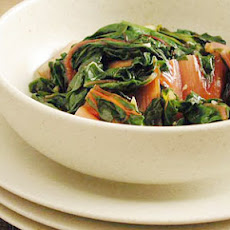 Swiss Chard with Garlic and Oregano