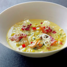 Golden Mussel Chowder Recipe