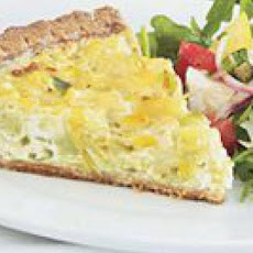 Cauliflower, Sweet Onion and Leek Quiche