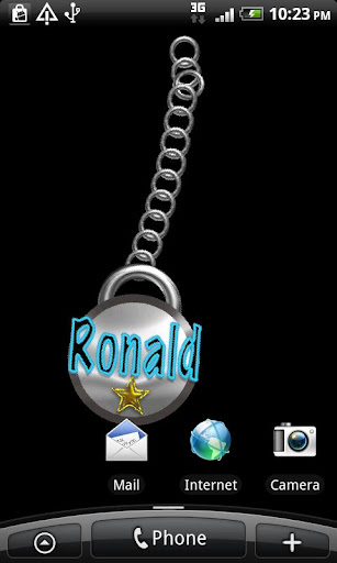 Ronald Name Tag