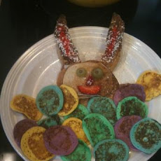 Easter Bunny Pancakes and Egg Basket