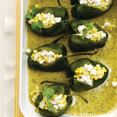 Corn-Stuffed Poblano Chiles