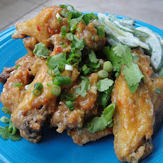 Cook the Book: Chile Chicken Wings with Creamy Cucumbers