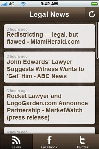 Legal News
