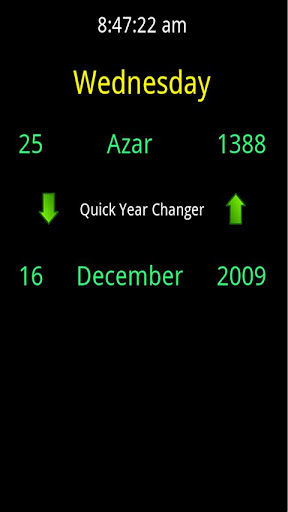 Iranian Calendar Conversion