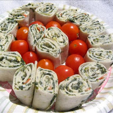 Spinach Dip in Cob Loaf