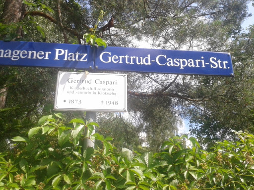 Gedenktafel Gertrud Caspari