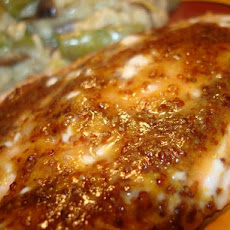 Sweet Mustard-Glazed Salmon Fillets