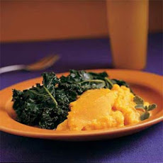 Winter Squash Soufflé and Greens