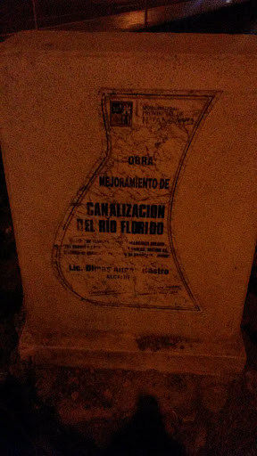 Placa Canalizacion Rio Mantaro