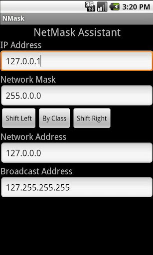 Netmask Assistant