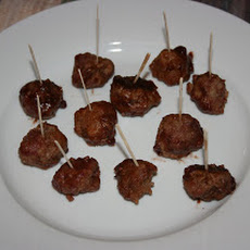 Turkey Meatballs with Cranberry Barbecue Sauce CrockPot