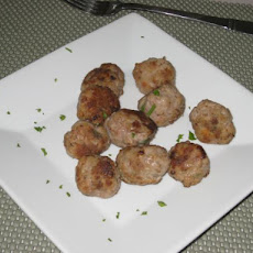 Keftedes ( Greek Meatballs)