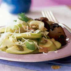 Fennel Salad with Green Olive Vinaigrette