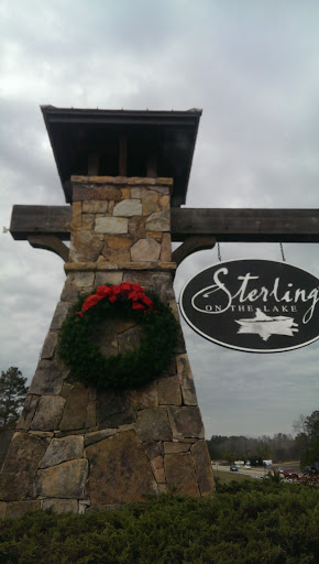 Sterling on the Lake Entry Sculpture
