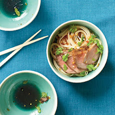 Char Siu over Sesame Noodles