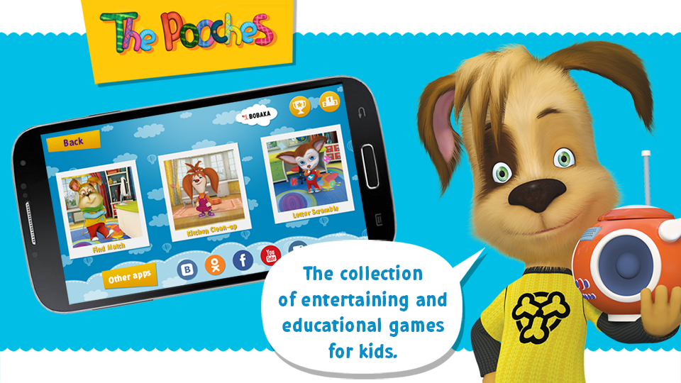 Android application The Pooches Family screenshort