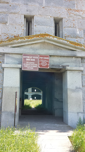 Historic Fort Gorges Entry Portal